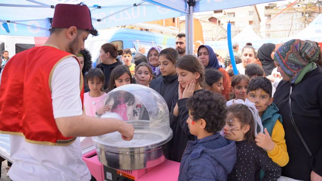 Tuzla’da 23 Nisan’da İshakpaşa Parkı açıldı bayram coşkusu kortejle taçlandı 14