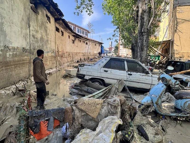 Samsun Havza'yı vuran sel sonrası korkunç manzara! 1
