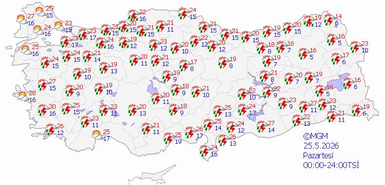 Kurban bayramında hava nasıl, bugün hava nasıl, pazartesi hava nasıl olacak? 4