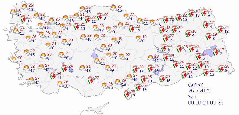 Kurban bayramında hava nasıl, bugün hava nasıl, pazartesi hava nasıl olacak? 5