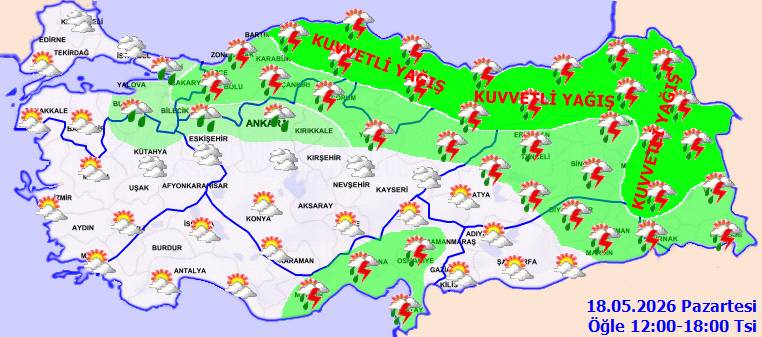 Meteoroloji'den peş peşe uyarı: Bugün hava nasıl, pazartesi hava nasıl olacak? 5