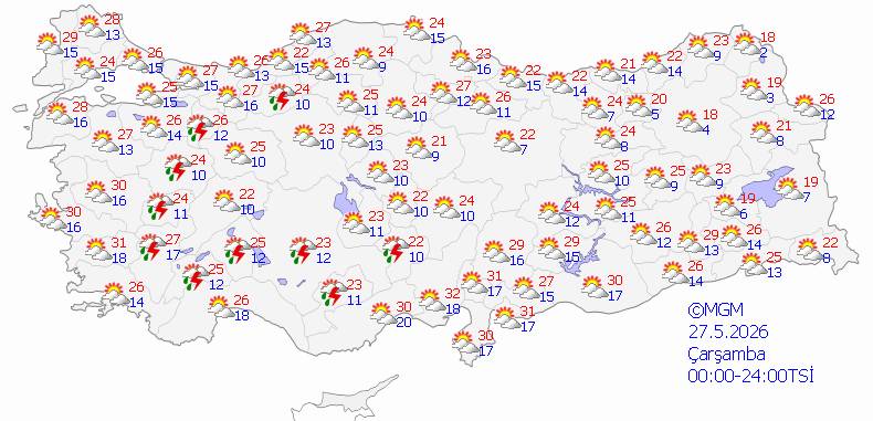 Kurban bayramında hava nasıl, bugün hava nasıl, pazartesi hava nasıl olacak? 6