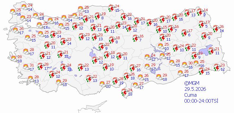 Kurban bayramında hava nasıl, bugün hava nasıl, pazartesi hava nasıl olacak? 8