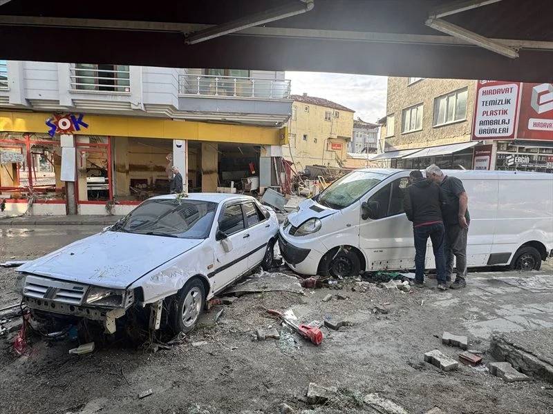 Samsun Havza'yı vuran sel sonrası korkunç manzara! 6