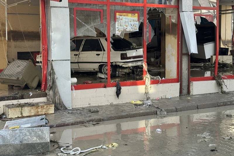 Samsun Havza'yı vuran sel sonrası korkunç manzara! 5