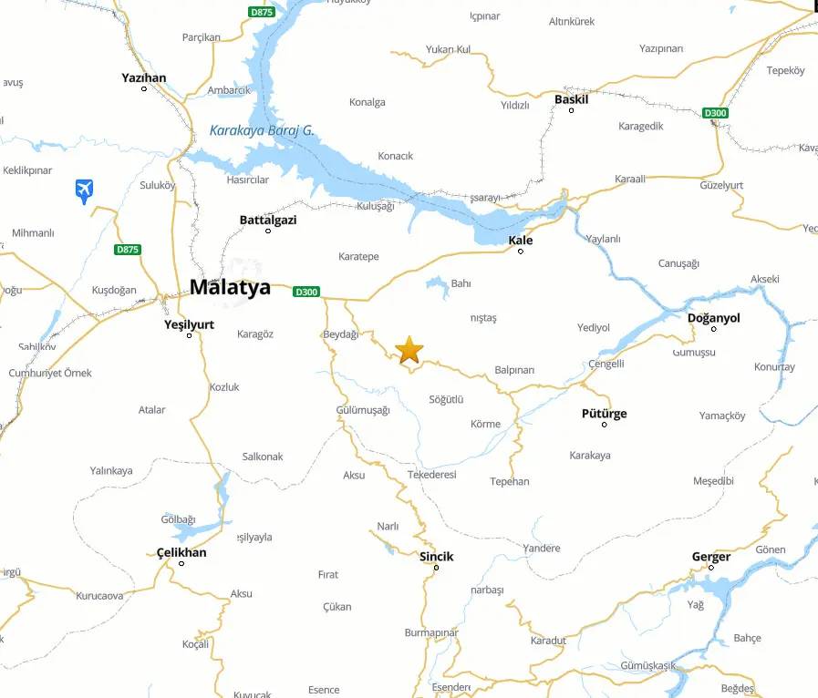 Malatya'yı deprem fena salladı! Herkes sokağa döküldü! 1