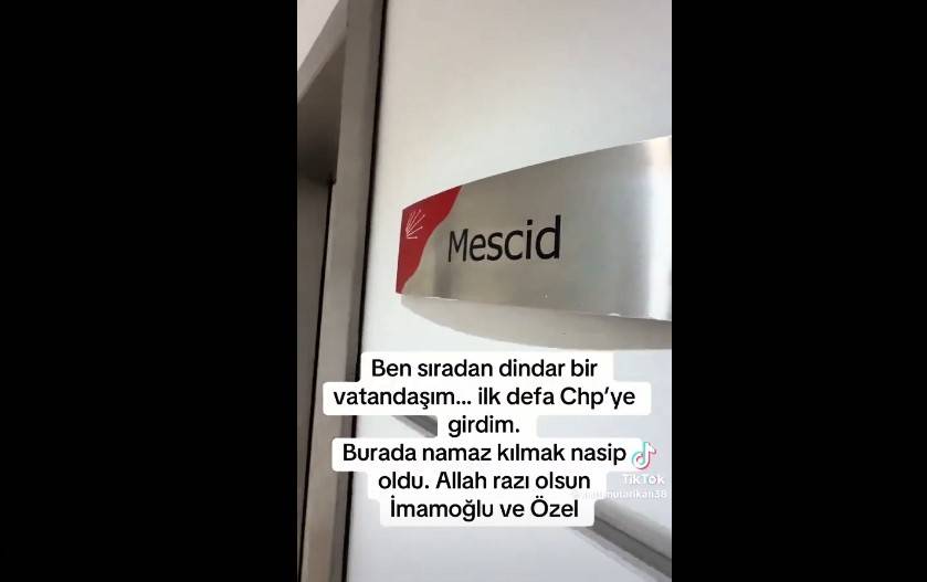 CHP Genel Merkezi'ne giden Saadet Partili vatandaş çektiği videoyla gündem oldu! 4