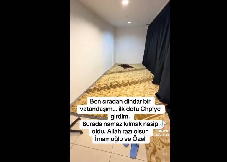 CHP Genel Merkezi'ne giden Saadet Partili vatandaş çektiği videoyla gündem oldu! 7