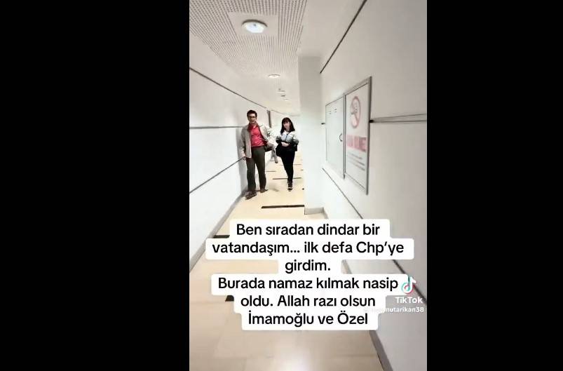 CHP Genel Merkezi'ne giden Saadet Partili vatandaş çektiği videoyla gündem oldu! 3