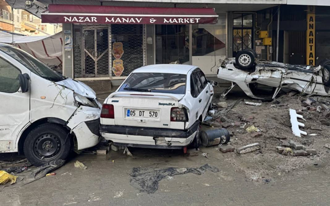 Samsun Havza'yı vuran sel sonrası korkunç manzara! 3