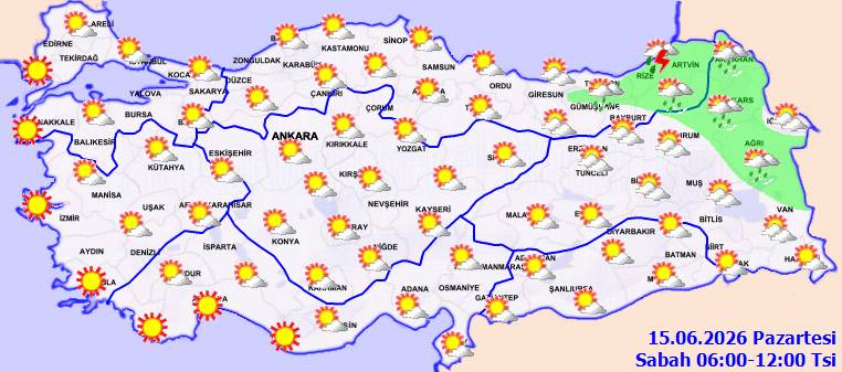 Hava sıcaklıkları yükseliyor: Bugün hava nasıl, pazartesi hava nasıl olacak? 4