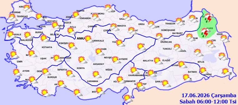 Bu sıcaklar terletecek: Bugün hava nasıl, çarşamba günü hava nasıl olacak? 3