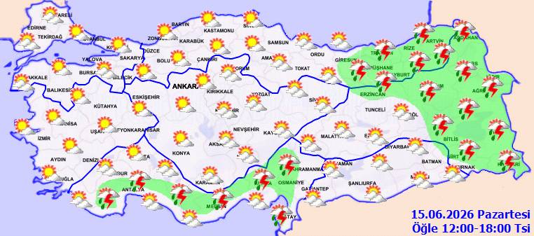 Hava sıcaklıkları yükseliyor: Bugün hava nasıl, pazartesi hava nasıl olacak? 5