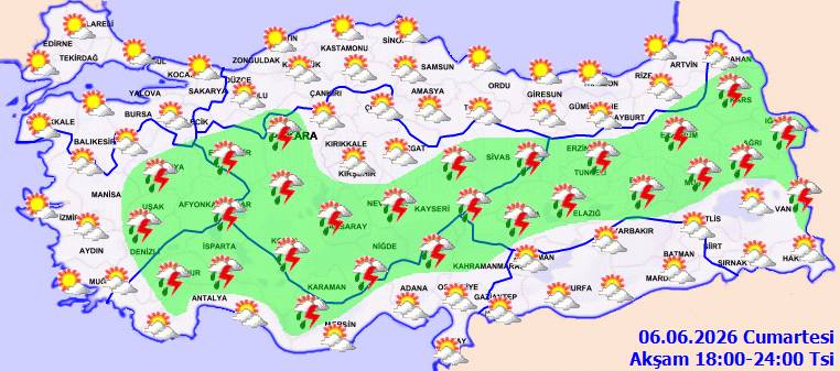 Hava sıcaklıkları artıyor: O bölgeler kavrulacak! Bugün hava nasıl, cumartesi hava nasıl, hafta sonu hava nasıl olacak? 6