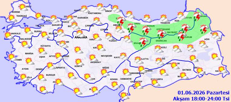 Meteoroloji açıkladı: Sıcaklıklar artıyor! Bugün hava nasıl, pazartesi hava nasıl olacak? 5