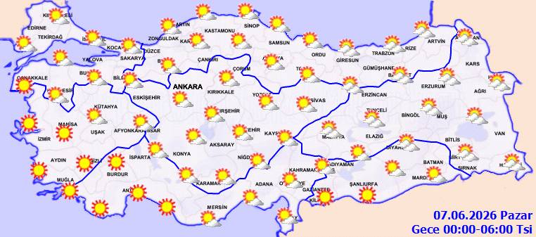 Hava sıcaklıkları artıyor: O bölgeler kavrulacak! Bugün hava nasıl, cumartesi hava nasıl, hafta sonu hava nasıl olacak? 7