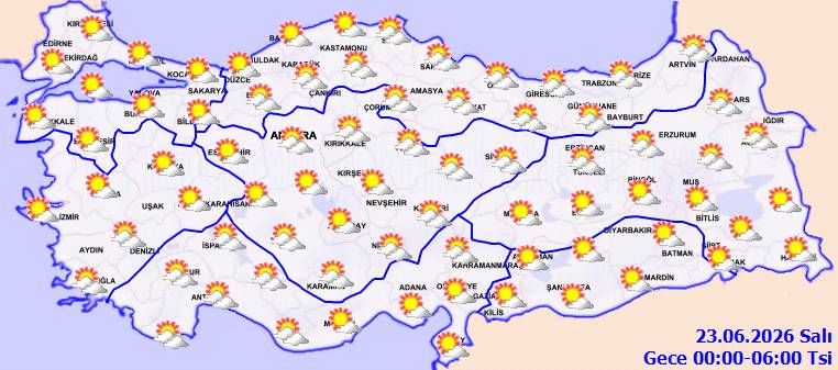 O bölgelerde kuvvetli olacak! Bugün hava nasıl, pazartesi hava nasıl olacak? 7
