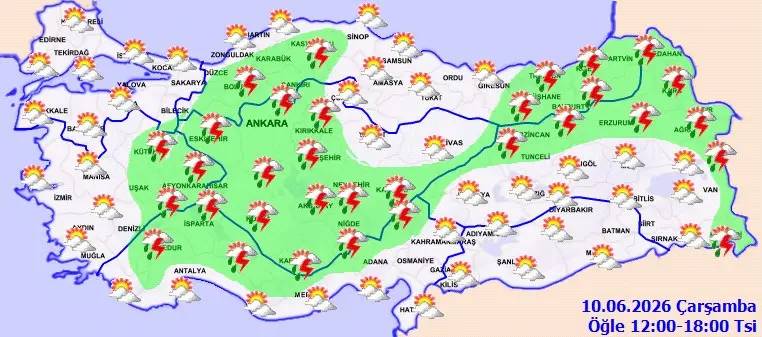 Meteoroloji hafta sonuna dikkat çekti: Bugün hava nasıl, çarşamba günü hava nasıl olacak? 4