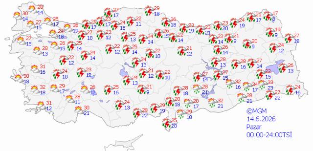 Hafta sonu planlar iptal: Meteoroloji'den 30 il için sarı kodlu uyarı geldi 9