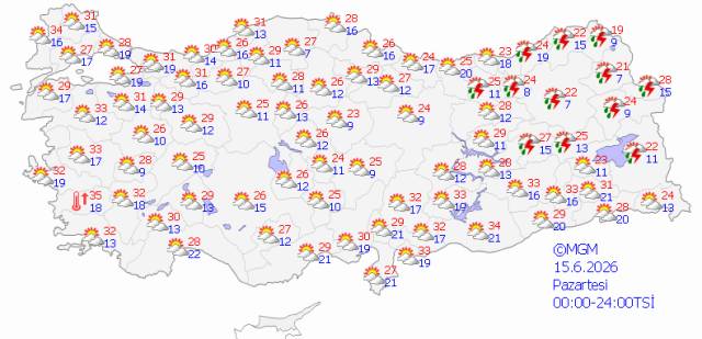 Hafta sonu planlar iptal: Meteoroloji'den 30 il için sarı kodlu uyarı geldi 10