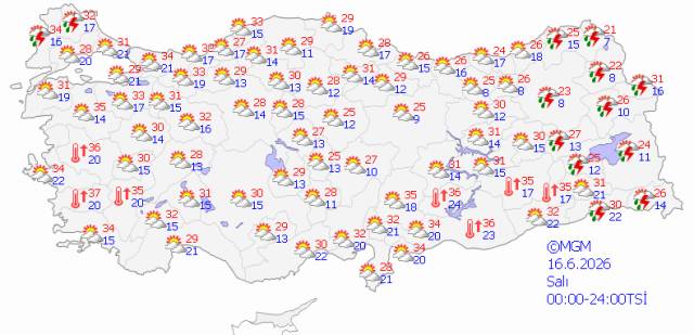 Hafta sonu planlar iptal: Meteoroloji'den 30 il için sarı kodlu uyarı geldi 11