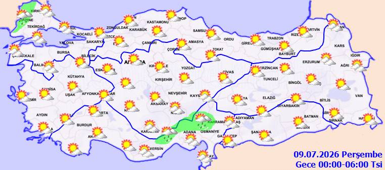 Meteoroloji uyardı: O bölgeler serinleyecek, kuvvetli yağış geliyor! Bugün hava nasıl, salı günü hava nasıl olacak? 4