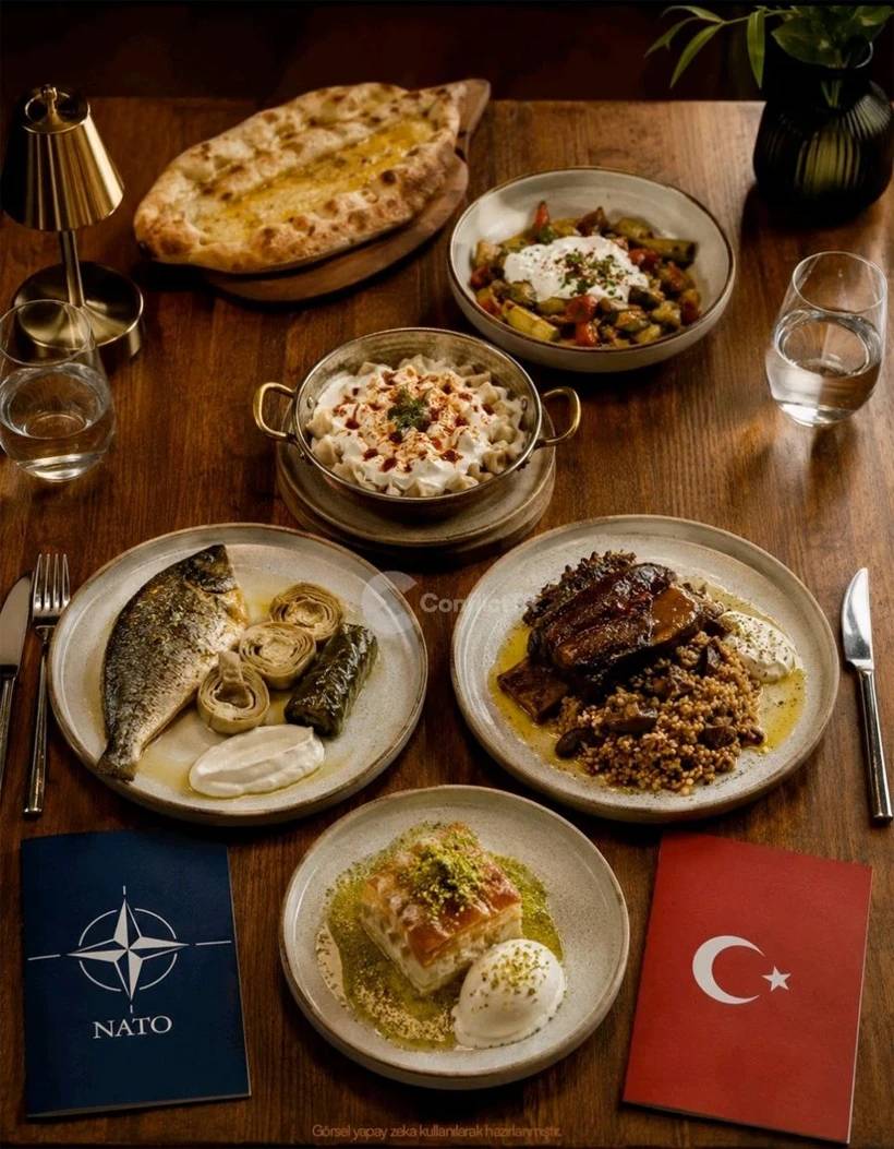 Zirve kadar bu yemek menüsü konuşulmuştu! Liderleri hayran bırakan NATO yemek menüsünü hazırlayan şef bakın kim çıktı? 11