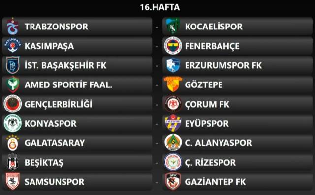 Yeni sezonun fikstür çekimi gerçekleşti: Süper Lig'de derbi haftaları belli oldu 18