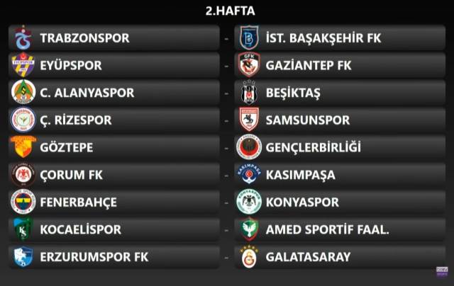 Yeni sezonun fikstür çekimi gerçekleşti: Süper Lig'de derbi haftaları belli oldu 4