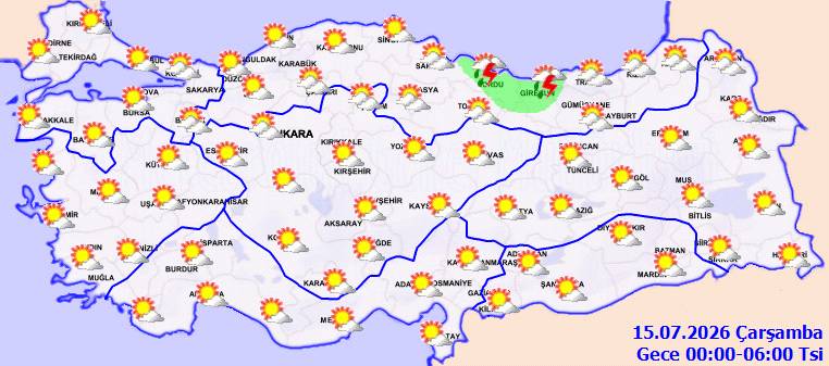 Meteoroloji'den peş peşe uyarı: Çok kuvvetli geliyor! Bugün hava nasıl, salı günü hava nasıl olacak? 7