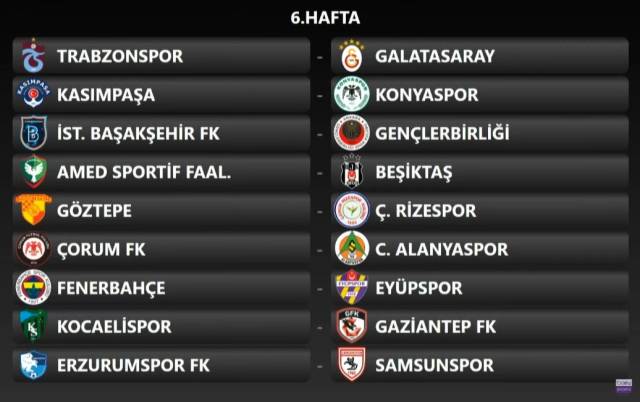 Yeni sezonun fikstür çekimi gerçekleşti: Süper Lig'de derbi haftaları belli oldu 8