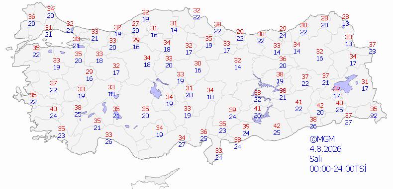 Bu sıcaklar kavuracak! Meteoroloji 5 günlük hava tahmin raporunu açıkladı: Bugün hava nasıl, perşembe günü hava nasıl olacak? 8