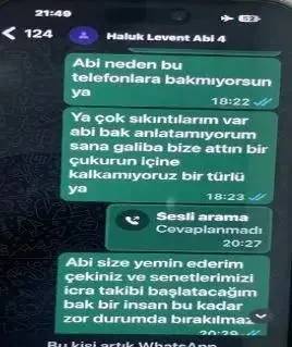 Kapı gibi mesajlar ortaya döküldü: Haluk Levent meğer avukatını da galericiyi de dolandırmış! 11