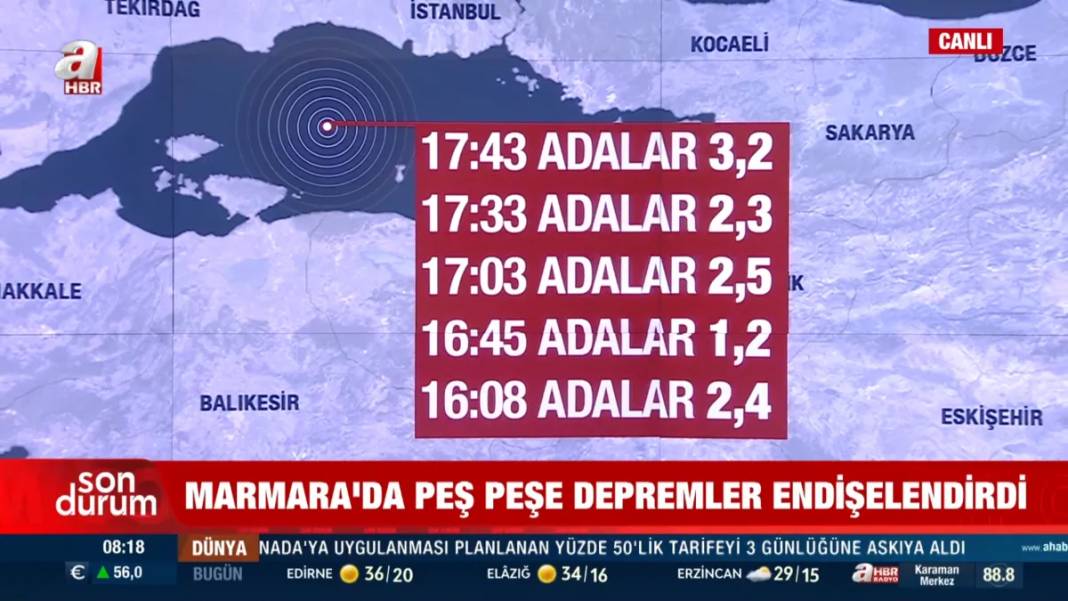 Marmara sallanıyor! Uzmanlar açıkladı: "Adalar Fayı masum değil..." 1