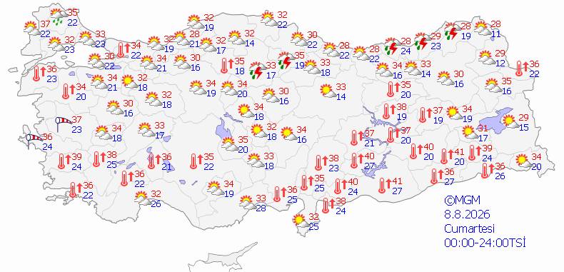 Bu sıcaklar yakıp kavuracak! Hafta sonu hava nasıl, bugün hava nasıl olacak? İşte, 5 günlük hava durumu 4