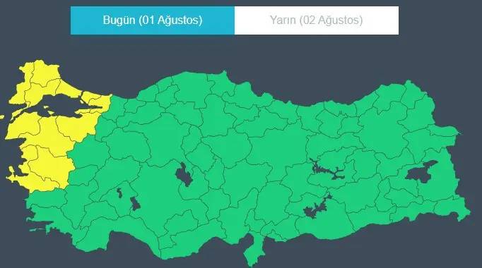 Meteorolojiden hafta sonu için sarı kod: İstanbul dahil 11 ilde kuvvetli poyraz etkili olacak! 4
