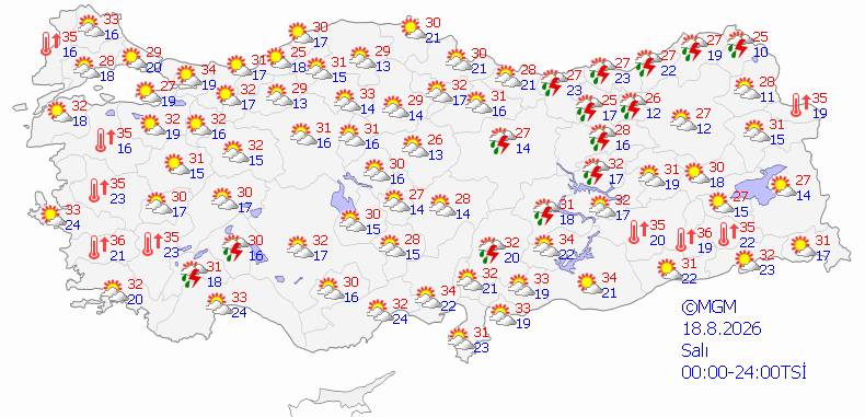 Meteoroloji uyardı: O bölgeleri serinletecek yağışlar geliyor! Bugün hava nasıl, pazartesi hava nasıl olacak? İşte 5 günlük hava durumu... 4