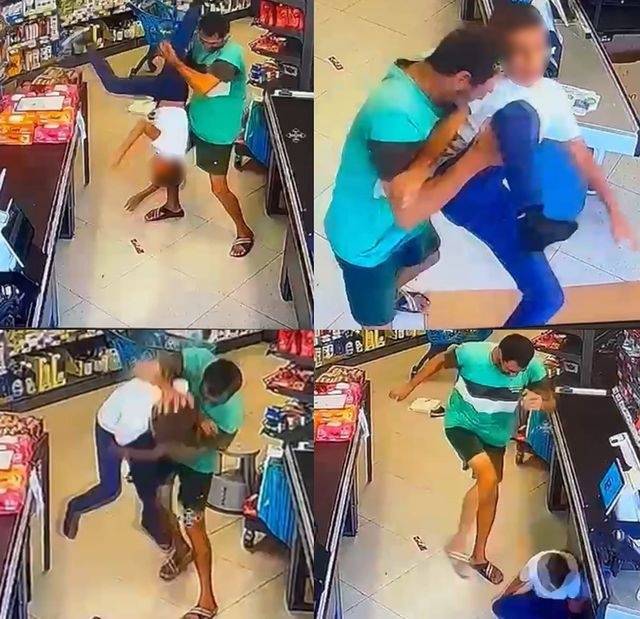 Türkiye bu görüntüleri konuşuyor: Markette dehşeti yaşayan çocuk o anları anlattı 7