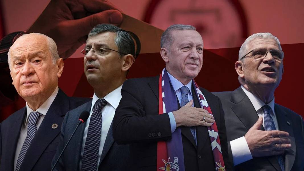 Son anket sonuçlarında büyük değişiklik! AK Parti, Yeni Parti, CHP, MHP, Yeniden Refah, DEM, İYİ Parti, Saadet Partisi, Anahtar Parti oy oranı 5