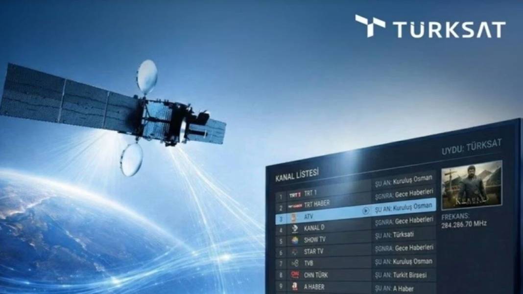 Güncelleme başladı: İşte, Türksat 4A uydu ve TV frekans ayarları... 4