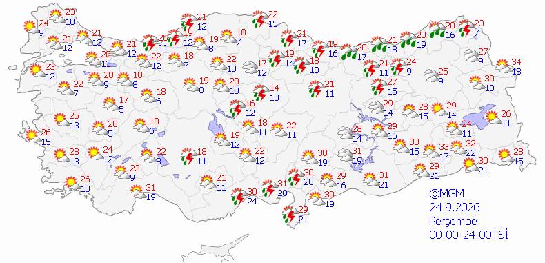 Meteoroloji peş peşe uyardı: İstanbul dahil 6 ile kuvvetli yağış geliyor! 10