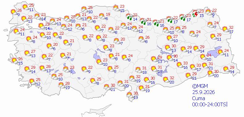 Meteoroloji peş peşe uyardı: İstanbul dahil 6 ile kuvvetli yağış geliyor! 11