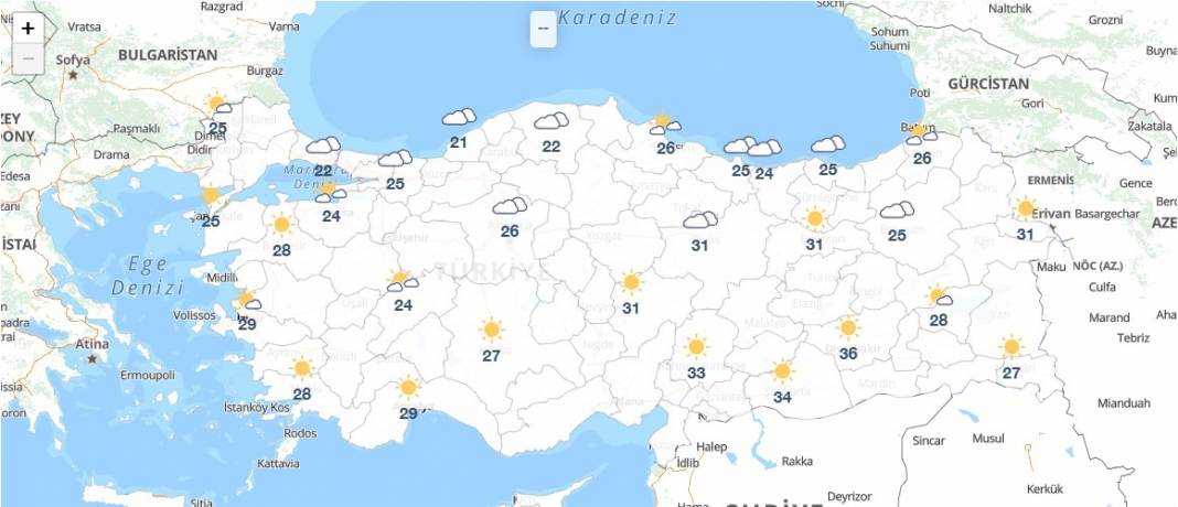 Hava sıcaklıkları düşüyor, yağmur geliyor! Bugün hava nasıl, pazartezi hava nasıl olacak? 5 günlük hava durumu... 4