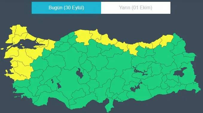 Meteoroloji'den İstanbul, İzmir, Bursa dahil 20 ilde sarı kod: Çok kuvvetli sağanak yağış geliyor! 3