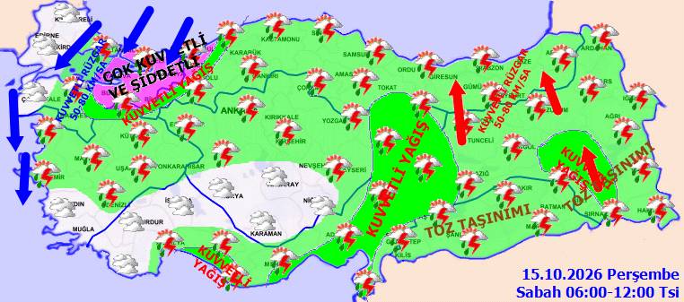 Meteoroloji alarm verdi! 5 gün boyunca sürecek, işte yurdumuzda güncel hava durumu... 5
