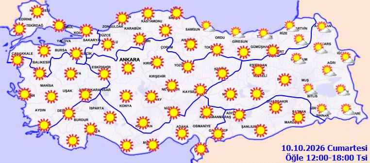 Hafta sonu güneş pırıl pırıl parlayacak: Bugün hava nasıl, cumartesi hava nasıl olacak? 4
