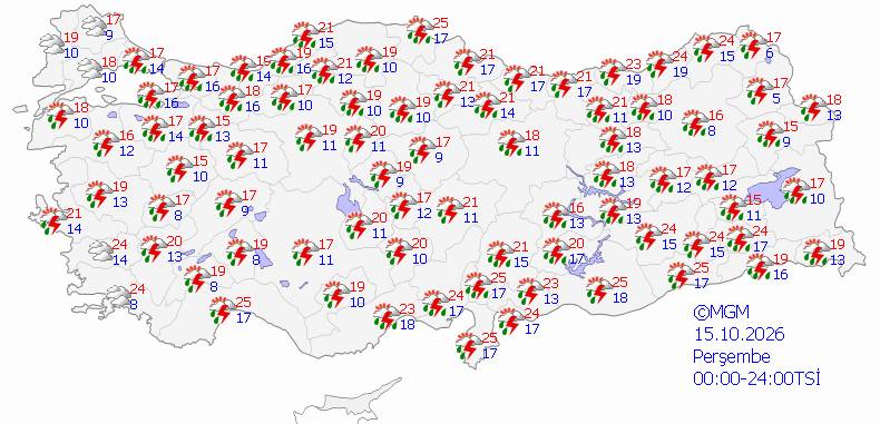 Meteoroloji alarm verdi! 5 gün boyunca sürecek, işte yurdumuzda güncel hava durumu... 6