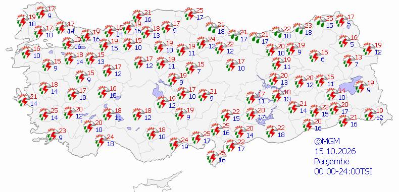 Meteoroloji'den son dakika: Kuvvetli yağışlar geliyor! Bugün hava nasıl, pazartesi hava nasıl olacak? İşte 5 günlük hava durumu... 6