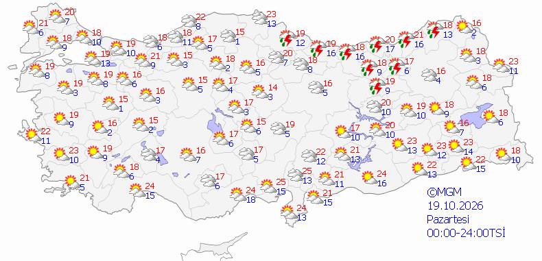 Meteoroloji alarm verdi! 5 gün boyunca sürecek, işte yurdumuzda güncel hava durumu... 10