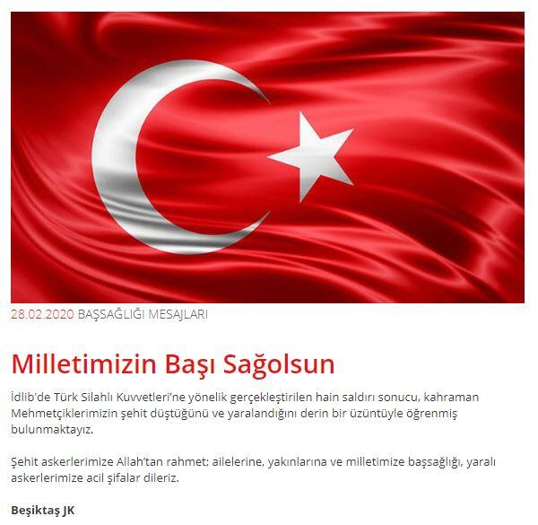 Spor dünyasından başsağlığı mesajları 4